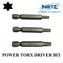 NIETZ POWER TORX DRIVER BIT (T20 T25 T30 X 50mm)