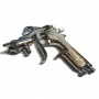 63S-15 (KL-63SSW) KINKI PAINT AIR SPRAY GUN WITH KS-10-2SSW 1/4" 1LT SUCTION (1.0, 1.5, 2.0, 2.5mm)