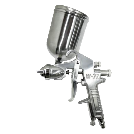 KINKI PAINT AIR SPRAY GUN C/W CUP 400CC GRAVITY (W-77G) 1.5, 2.0mm