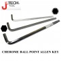 JETECH CHEROME BALL POINT ALLEN KEY (1.5mm - 19mm)