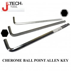 JETECH CHEROME BALL POINT ALLEN KEY (1.5mm - 19mm)