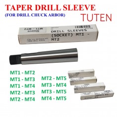 TAPER DRILL SLEEVE (FOR DRILL CHUCK ARBOR)
