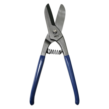NIETZ MEDIUM DUTY TINMAN SNIP BLUE HANDLE (543-19-012) 12"