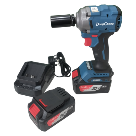 DONGCHENG 20V 4.0Ah C-2A 12.7mm 500N.M NBT CORDLESS BRUSHLESS IMPACT WRENCH (DCPB358EM)