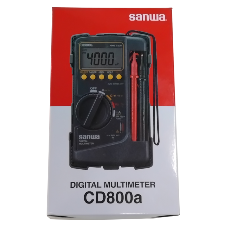 JAPAN SANWA DIGITAL MULTI TESTER W/BUZZER - ORIGINAL (CD-800)