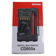 JAPAN SANWA DIGITAL MULTI TESTER W/BUZZER - ORIGINAL (CD-800)