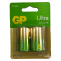GP ULTRA ALKALINE BATTERIES - GOLD COLOUR