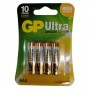 GP ULTRA ALKALINE BATTERIES - GOLD COLOUR