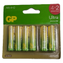 GP ULTRA ALKALINE BATTERIES - GOLD COLOUR