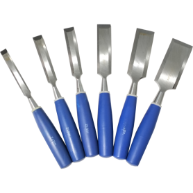 NIETZ CRV WOOD CHISEL - BLUE HANDLE (木乍) 1/2" - 1-1/4")