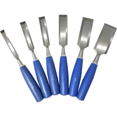 NIETZ CRV WOOD CHISEL - BLUE HANDLE (木乍) 1/2" - 1-1/4")