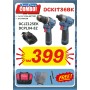DONGCHENG COMPACT KIT DCJZ125EK+DCPL04-8Z 12V CORDLESS 2.0Ah X2,3A (DCKIT36BK)