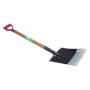 CHINA WOOD HANDLE SHOVEL (POINTED, FLAT)