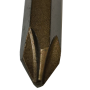 NIETZ HEAVY DUTY IMPACT DRIVER BIT - (PH2 PH3 X 80)