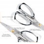 PROWESS STAINLESS STEEL SCISSORES (PW60-1375 7")