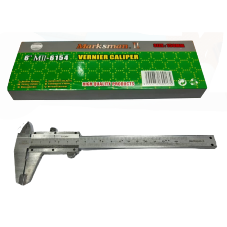 MARKSMAN STAINLESS STEEL VERNIER CALIPER (6" - 12")