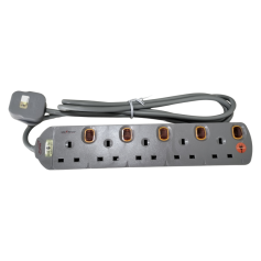 ProSMK TRAILING SOCKET WITH 2Mtr CABLE (SURGE PROTECTOR, BLISTER PCK, SIRIM)