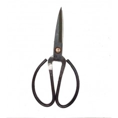 SUNFLOWER BLACK SCISSORS IRON HANDLE