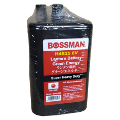 BOSSMAN GREEN ENERGY LATERN BATTERY - 9236 (6V 4R25)
