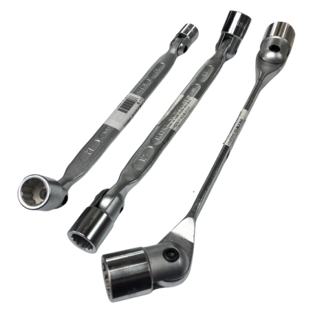 KINGTOYO DOUBLE END FLEXIBLE SOCKET WRENCH (8mm - 19mm)