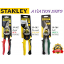 STANLEY MAX STEEL AVIATION SNIPS - RIGHT LEFT STRAIGHT (10")