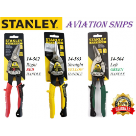 STANLEY MAX STEEL AVIATION SNIPS - RIGHT LEFT STRAIGHT (10")