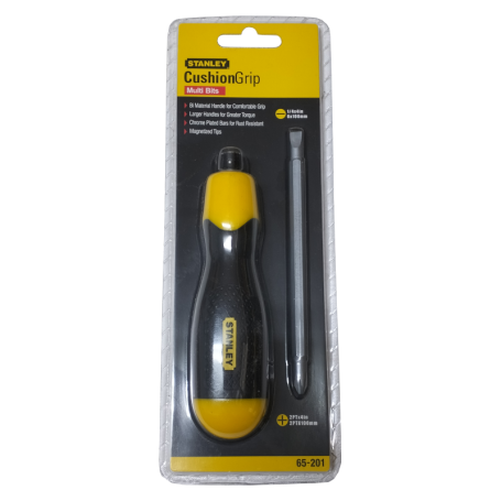 STANLEY 2IN1 2 WAY CUSHION GRIP SCREWDRIVER SET (65-201)