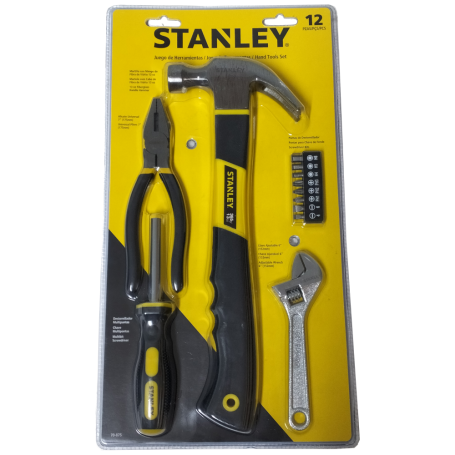 STANLEY ORIGINAL 12PCS HAND TOOL SET (70-875)