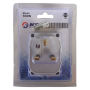 ProSMK KSE 940N 13A 3WAY ADAPTOR C/W NEON - SIRIM (3G X 1W)