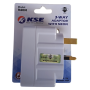 ProSMK KSE 940N 13A 3WAY ADAPTOR C/W NEON - SIRIM (3G X 1W)