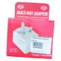 UMS MA313 3WAY ADAPTOR  (3G X 1W)