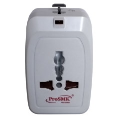 ProSMK 932L UNIVERSAL TRAVELLING ADAPTOR C/W USE+TYPE (SMK-932L)