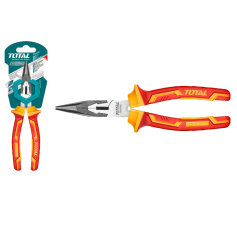 TOTAL 160mm (6") INSULATED LONG NOSE PLIERS 1000V (THTIP2361)