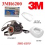 3M DUST MASK MIDIUM DESPITATOR HLAF FACEPIECE RESPIRATOR (3M 6200CE)