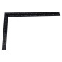 TRY SQUARE RULER - BLACK (16" X 24")