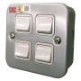 UMS METAL CLAD SWITCH - MODULAR (1G, 2G, 3G, 4G X 1W)