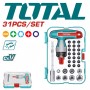 TOTAL 31Pcs T-HANDLE WRENCH SCREWDRIVER SET (TACSD30316)