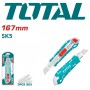 TOTAL SNAP-OFF BLADE KNIFE WITH 3pcs SKS BLADE (THT522136)