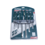 TOTAL 10pcs SCREWDRIVER AND PRECISION SCREWDRIVER SET (THTDC251001)