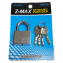 MAX CHROME PAD LOCK (40mm, 50mm)