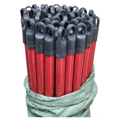 COLOR WOODEN BROOM HANDLE ONLY (颜色扫把柄)