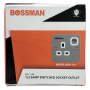 BOSSMAN METAL-CLAD SWITCH SOCKET - SINGLE 13A 1GANG (BSM-131)