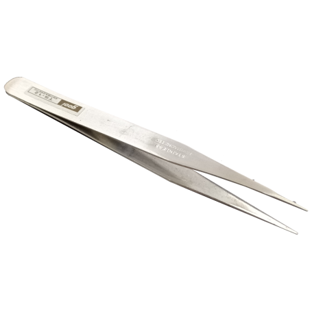 STAINLESS STEEL TWEEZERS - STRAIGHT
