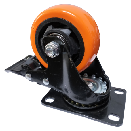 (2" 3" 4" 5") TPU M/DUTY PU WHEEL  - TPS TPR TPB