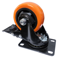 (2" 3" 4" 5") TPU M/DUTY PU WHEEL  - TPS TPR TPB