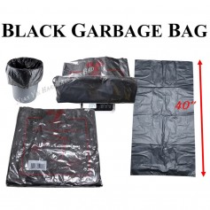 E GARBAGE BAG - BLACK (32" X 40' X 800GM)