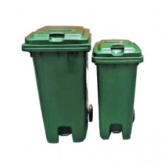GREEN MOBILE GARBAGE BIN 2 WHEEL (120LT 240LT)