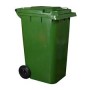 GREEN MOBILE GARBAGE BIN 2 WHEEL (120LT 240LT)