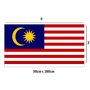 BENDERA MALAYSIA 国旗 (2FT X 4FT)