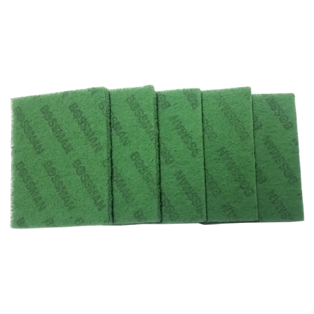 BOSSMAN SCOURING PAD BSP-123 (1Pkt X 5pcs)